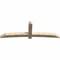 Ekena Millwork Bellingham Rough Sawn Timber Gable Bracket, Douglas Fir, 108"W x 36"H x 6"D x 6"F, 8/12 Pitch GBW108X36X0606BEL00RDF - alternate 5